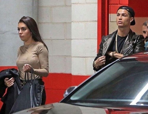 Georgina Rodriguez and Cristiano Ronaldo