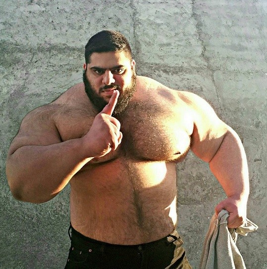 Sajjad Gharibi, The unbelievable Iranian Hulk