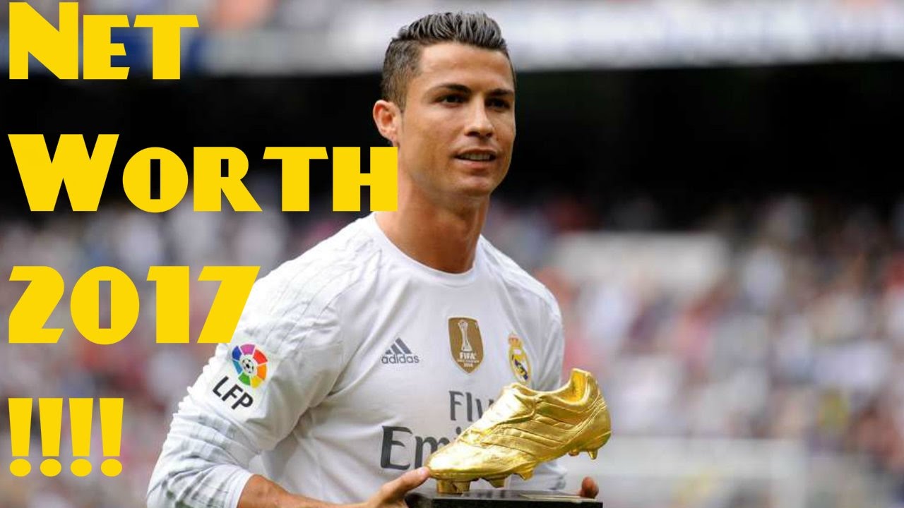 What do you guess about Cristiano Ronaldos' net worth on 2017?