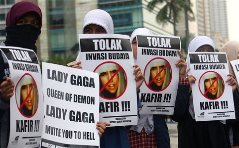 Lady Gaga Banned From Indonesia
